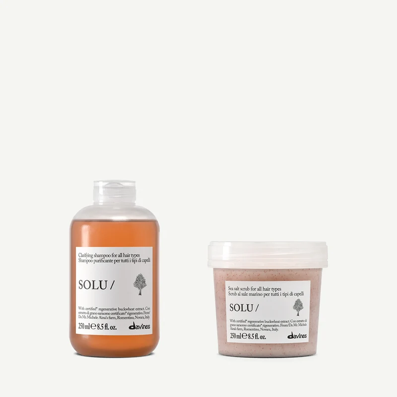 SOLU Shampoo + Scrub