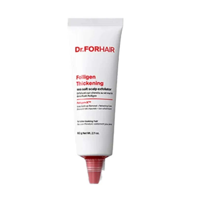 Folligen Esfoliante per cuoio capelluto al sale marino e volumizzante 60 g (Mini)