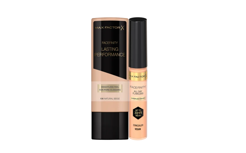 Maxfactor Fondotinta Lasting N.106 + Correttore Facefinity in Omaggiobr