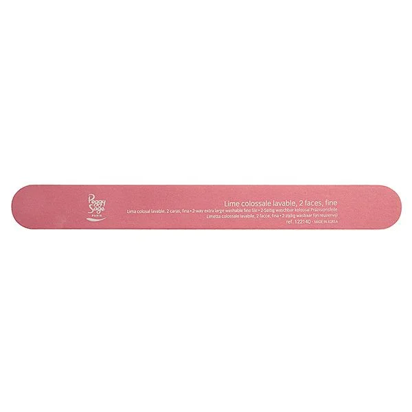 Peggy Sage Limetta 2 Facce Lavabile Diritte- Colossal Rosa 600/600- 1 pz