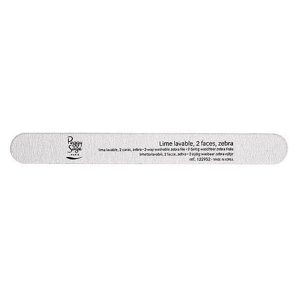Peggy Sage Limetta 2 Facce Lavabile Diritte- Zebra 100/100- 1 pz