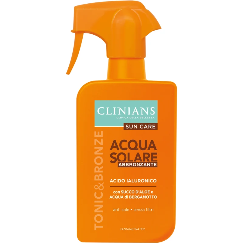 Clinians Solare Acqua Abbronzante Tonic & Bronze 450 Ml