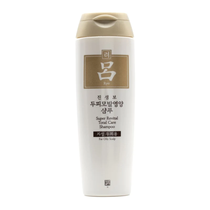 Jinsaengbo Super Revital Total Care Shampoo (cuoio capelluto grasso) 180ml