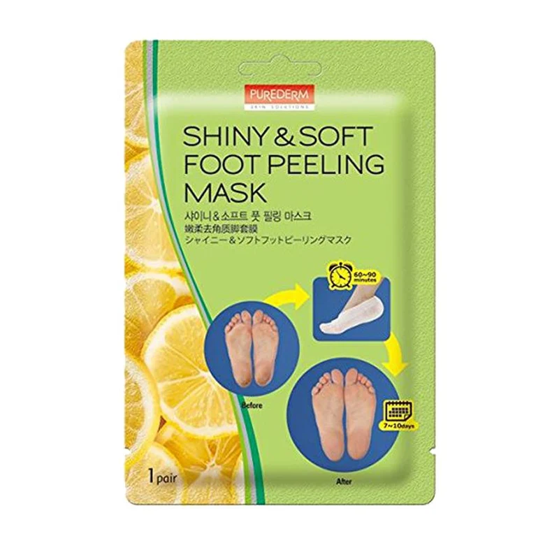Maschera peeling piedi lucida e morbida 1 paio