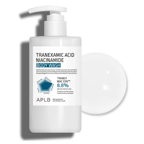 Bagnoschiuma all'acido tranexamico e niacinamide 300 ml