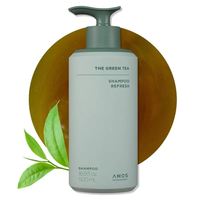 Shampoo al Tè Verde 500ml Rinfrescante (Rinnovo 2025)