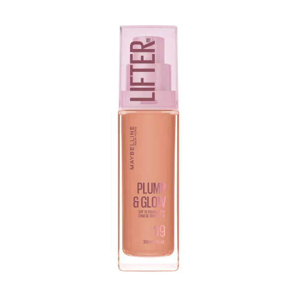 Maybelline New York Lifter Plump & Glow Fondotinta 119