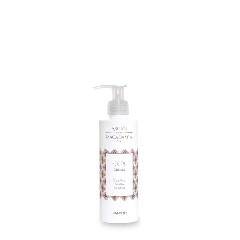 BIACRÈ Curl Cream 200 ML Argan and Macadamia Oil