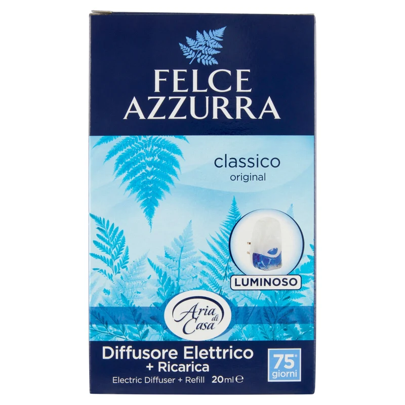 Felce Azzurra Aria di Casa Diffusore Elettrico + Ricarica classico 20 ml