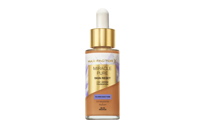 Max Factor Fondotinta Miracle Pure Skin Reset N.80-85