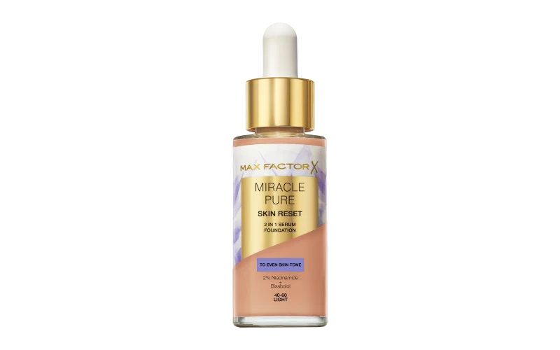 Max Factor Fondotinta Miracle Pure Skin Reset N.40-60