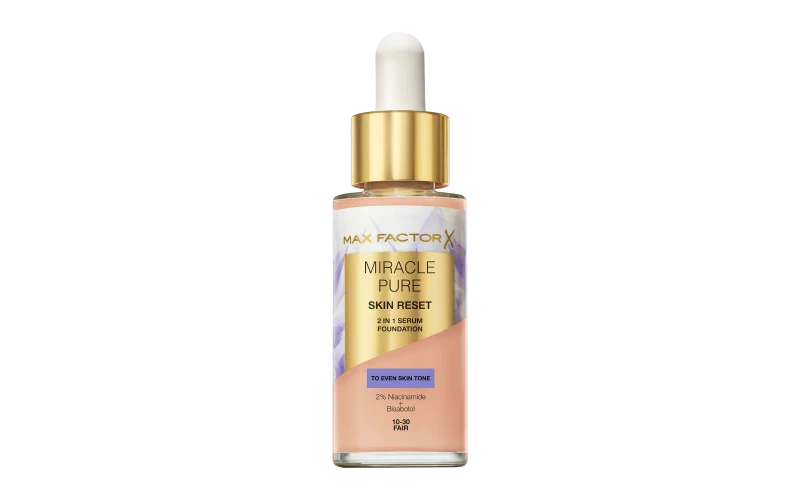 Max Factor Fondotinta Miracle Pure Skin Reset N.10-30