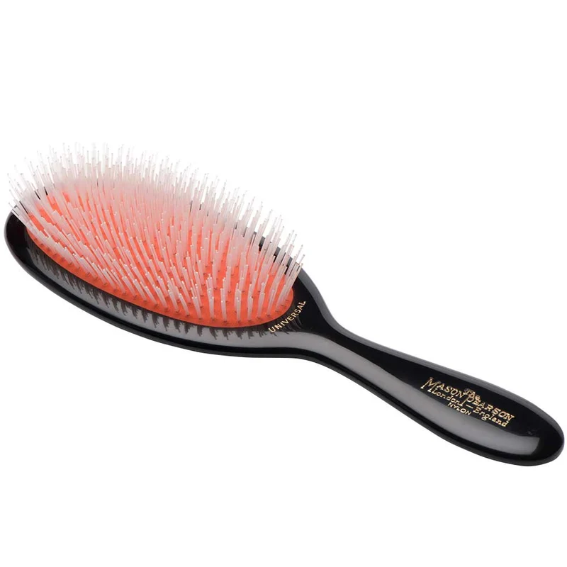 NU2 Universal Nylon Hairbrush – Dark Ruby