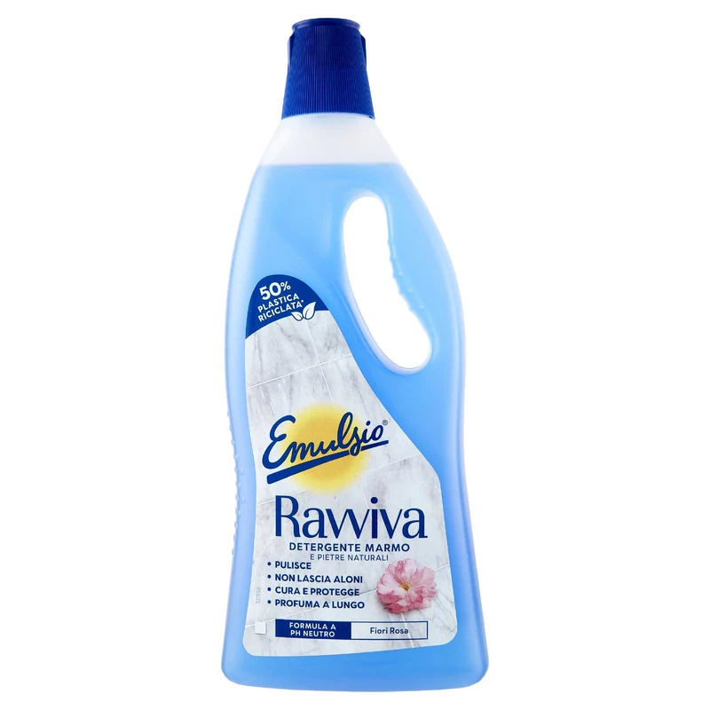 Emulsio Ravviva Detergente Marmo e Pietre Naturali Fiori Rosa 750 ml