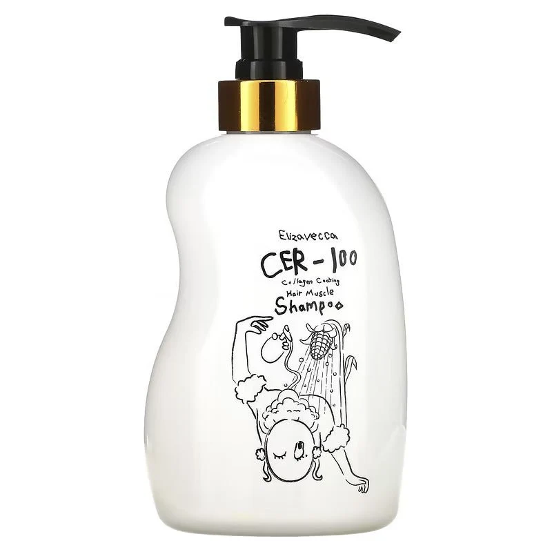 CER 100 Shampoo muscolare per capelli con rivestimento in collagene A+ 500 ml