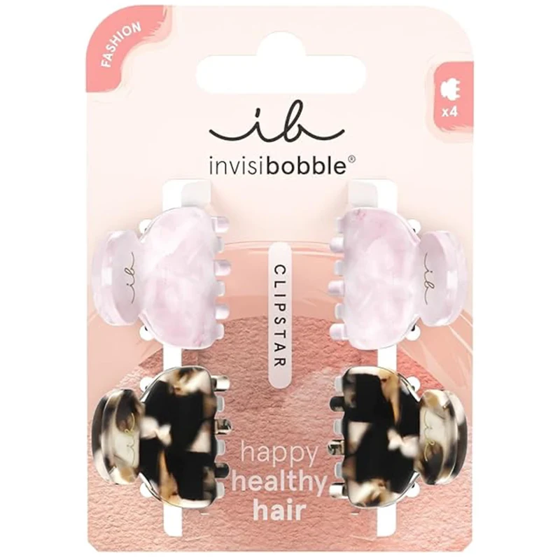 CLIPSTAR Petit Four Hair Claw Clip 4pc