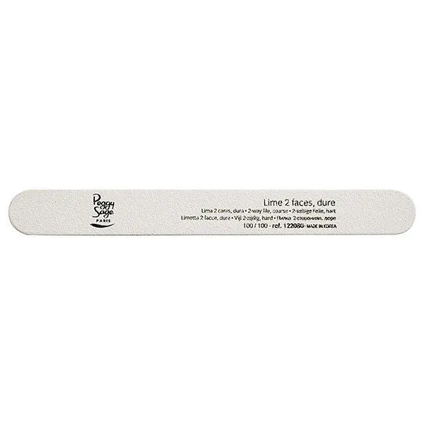 Peggy Sage Limetta 2 Facce Lavabile Diritte- Bianche 100/100- 1 pz