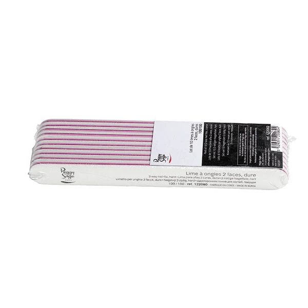 Peggy Sage Limetta 2 Facce Lavabile Diritte- Bianche 100/100- 10 pz