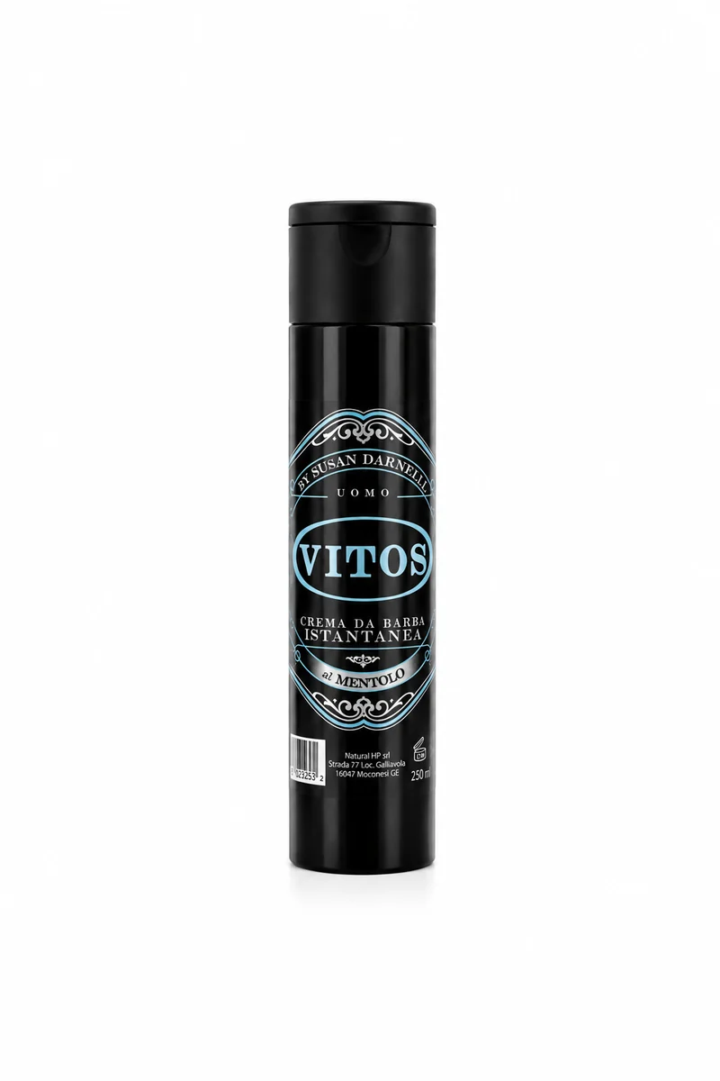 Vitos Crema da Barba Istantanea -al Mentolo- 500 ml