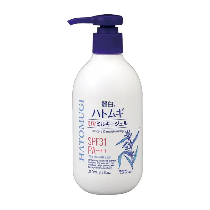Hatomugi Reihaku Il gel lattiginoso UV Cura UV e idratante 250 ml