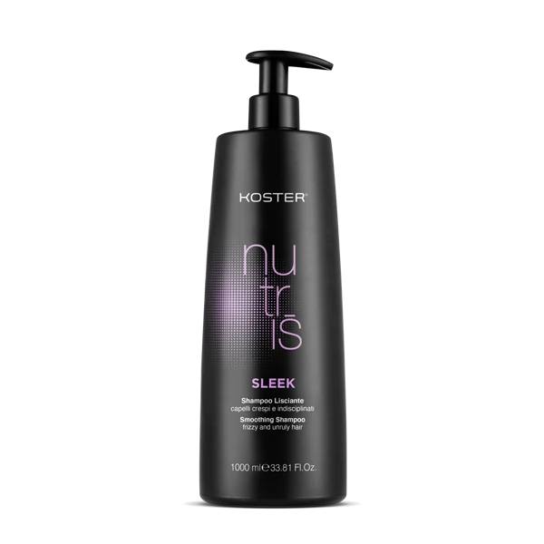KOSTER Nutris Sleek Shampoo - per Capelli Crespi e Indisciplinati-