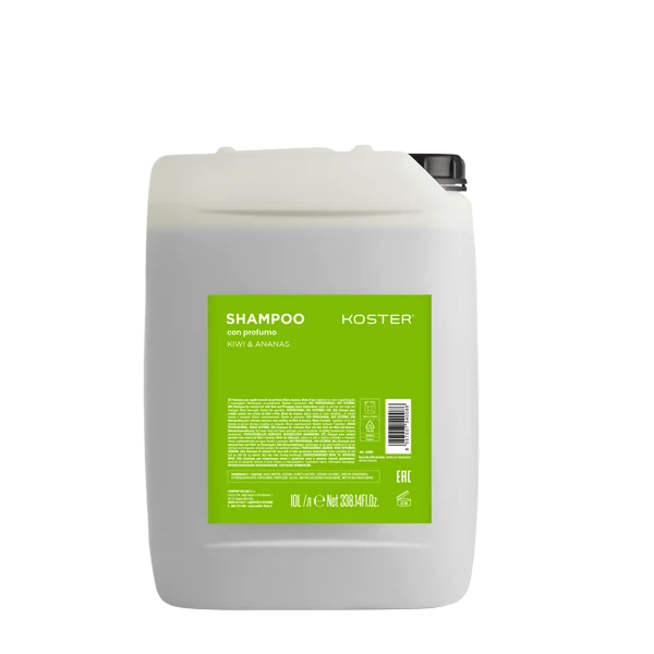 KOSTER Shampoo Kiwi e Ananas- per Capelli Normali- 10 Litri