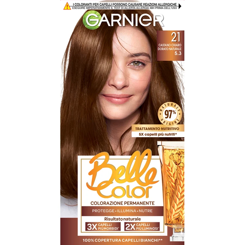 Garnier Tinta Capelli Belle Color N.21 Castano Chiaro Dorato