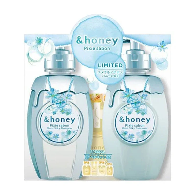 Set Pixie Sabon Moist Silky (2 pezzi)