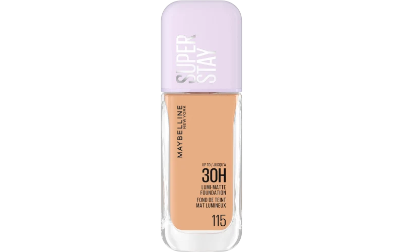 Maybelline Fondotinta Liquido Superstay Lumi Matte 30h N.115