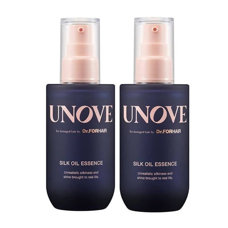 Set di petali caldi di essenza di olio di seta Unove (2 pezzi) [70 ml + 70 ml]