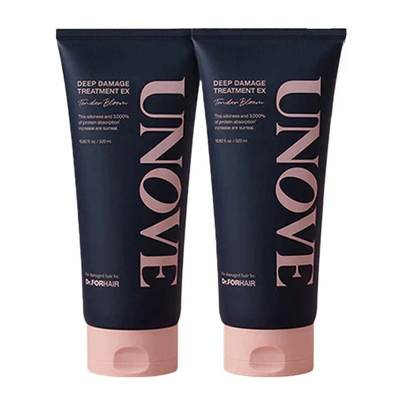 Unove Deep Damage Treatment Ex Tender Bloom Set (2 pezzi) [320ml + 320ml]