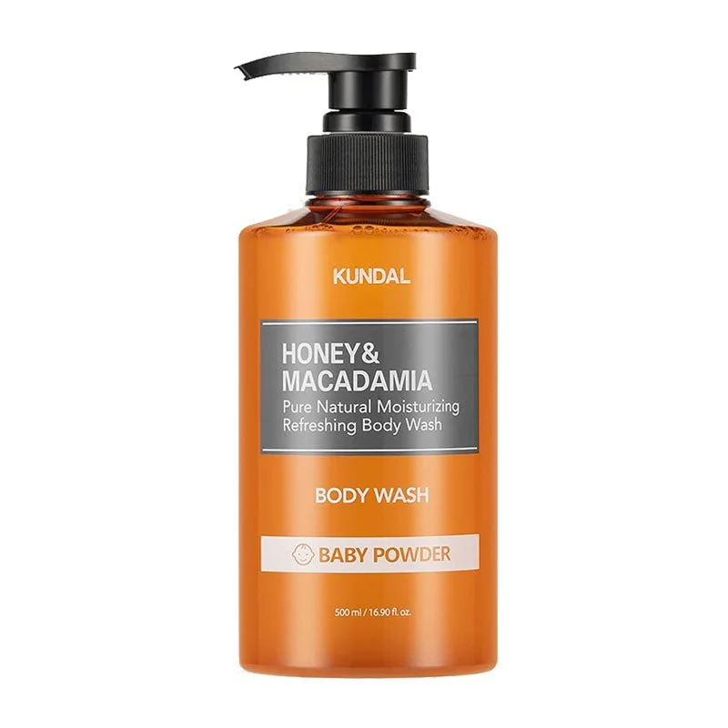 Bagnoschiuma rinfrescante idratante naturale puro al miele e macadamia 500 ml