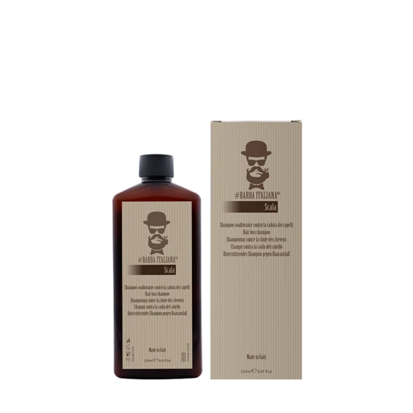 Barba Italiana Scala- Shampoo Coadiuvante Contro la Caduta dei Capelli-