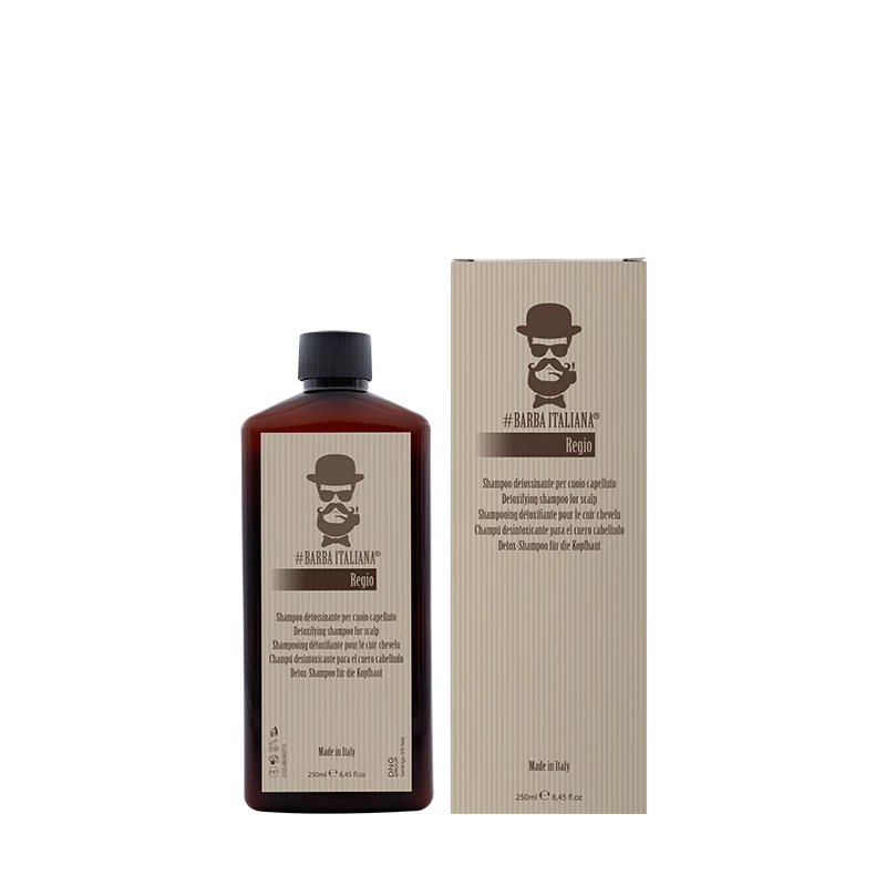 Barba italiana Regio - Shampoo Detossinante per Cuoio Capelluto- 250 ml