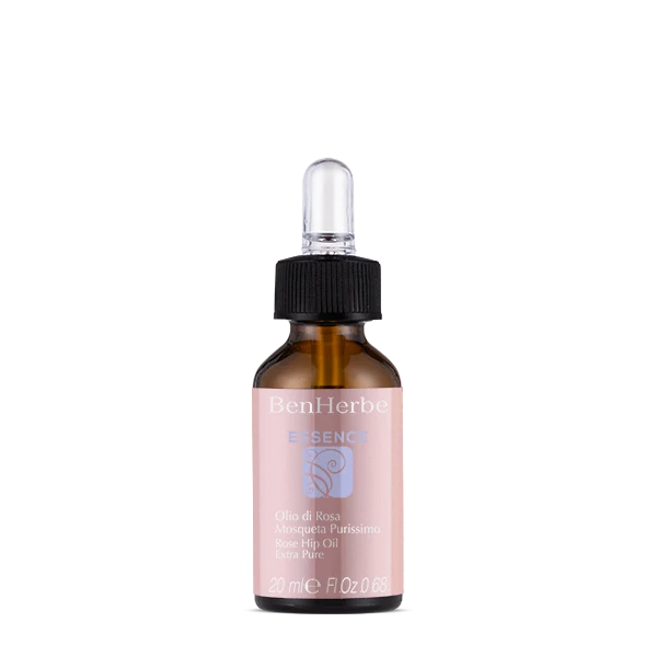 BenHerbe Essence Olio di Rosa Mosqueta Purissimo per Viso e Corpo- 20 ml