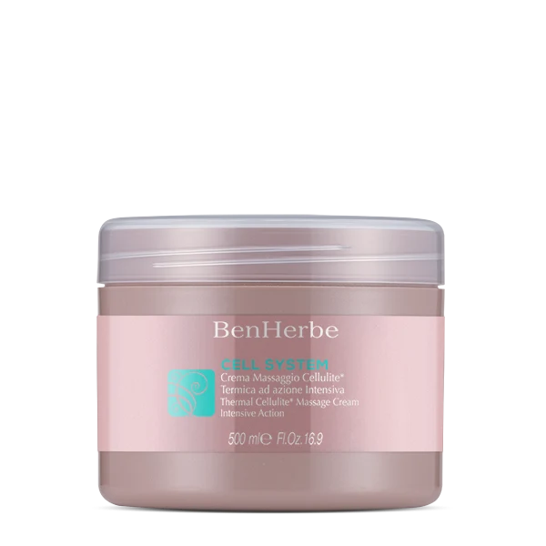 BenHerbe Cell System Crema Termica Massaggio Cellulite- 500 ml