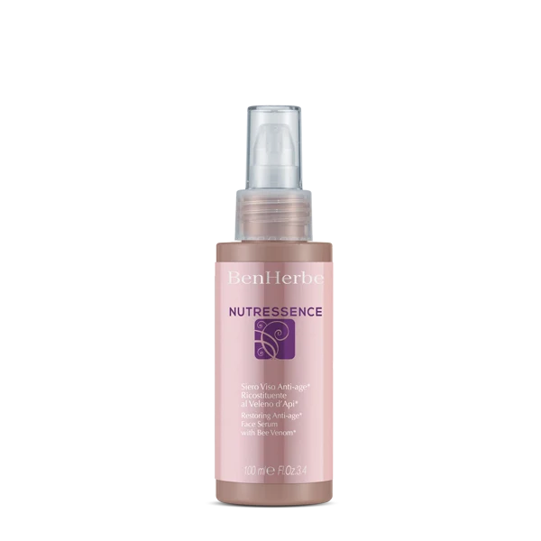 BenHerbe Nutressence Siero Viso Anti-age -Ricostituente al Veleno d' Api- 100 ml