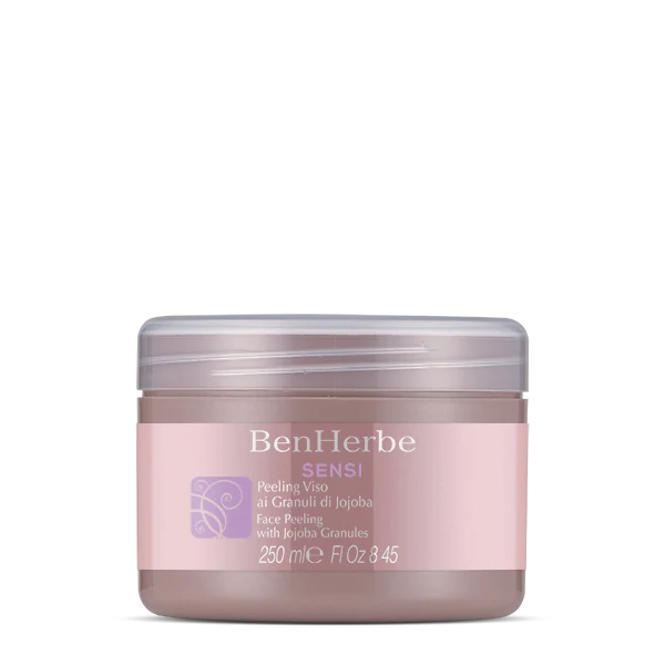 BenHerbe Sensi Peeling Viso ai Granuli di Jojoba- 250 ml