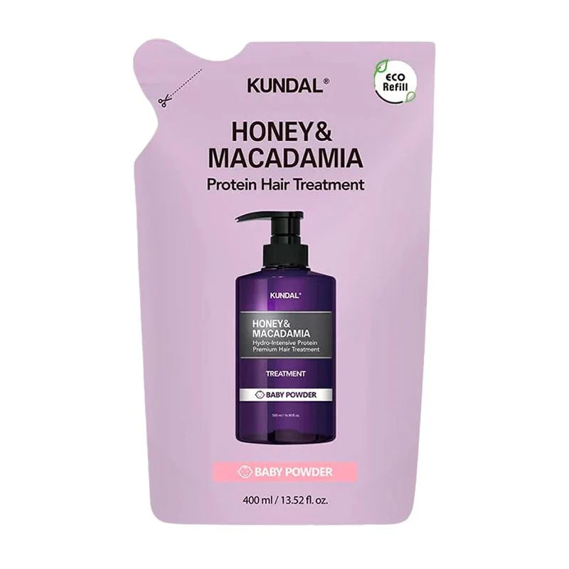 Ricarica per trattamento capelli proteico al miele e macadamia 400 ml