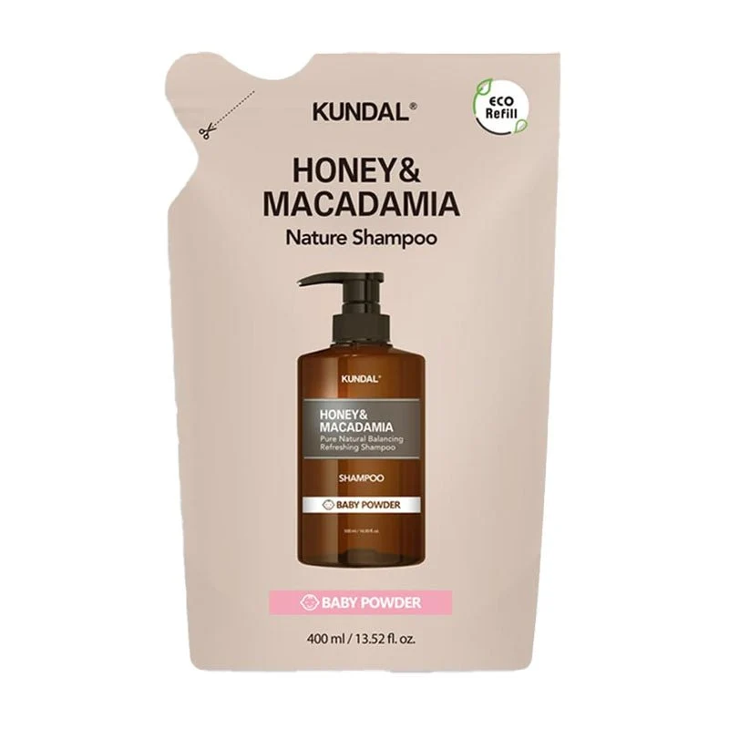 Ricarica Shampoo Naturale Miele e Macadamia 400ml