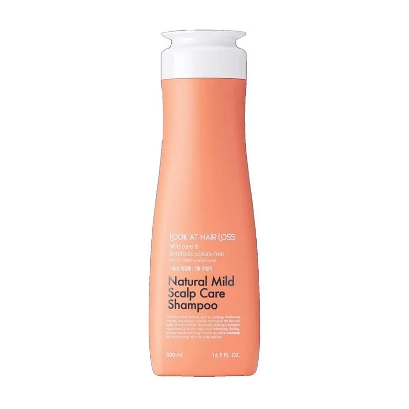 Shampoo naturale delicato per la cura del cuoio capelluto 500 ml