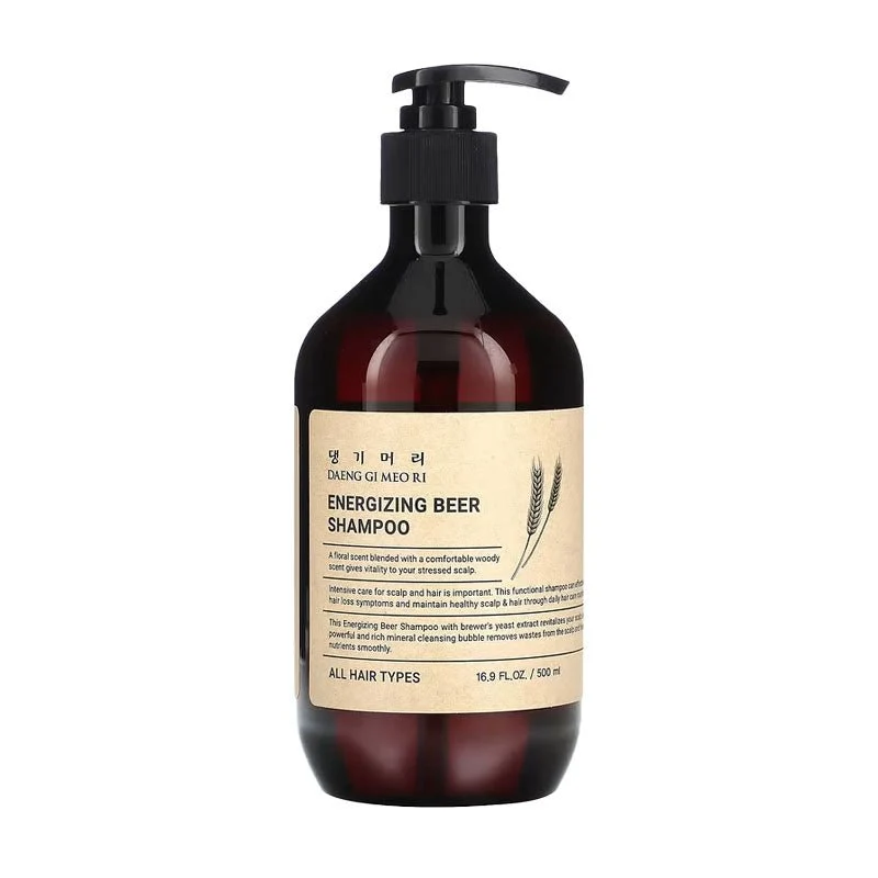Shampoo o trattamento energizzante alla birra 500 ml