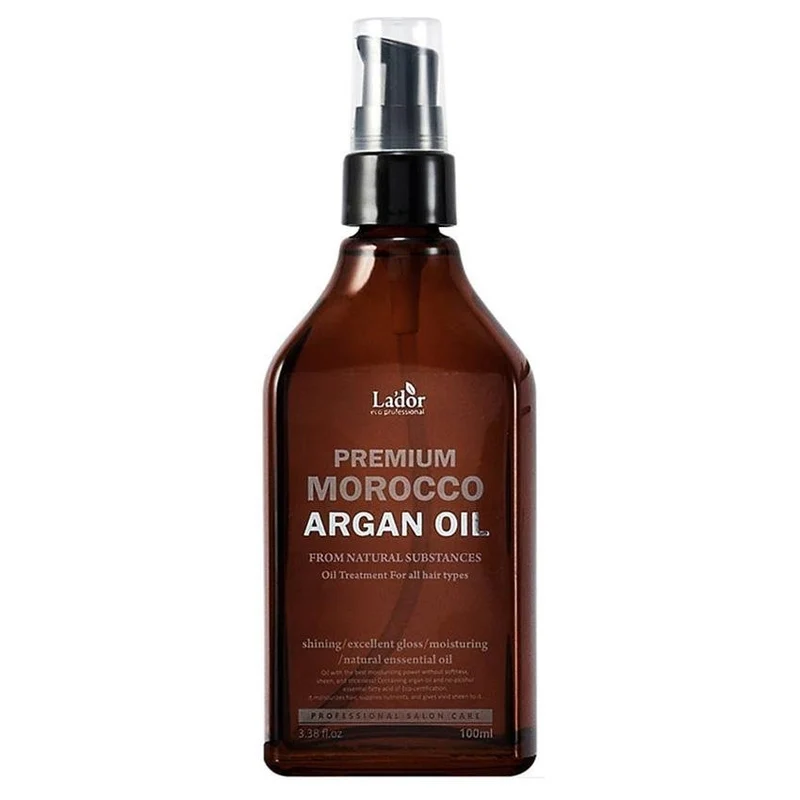 Olio per capelli premium all'argan del Marocco 100 ml