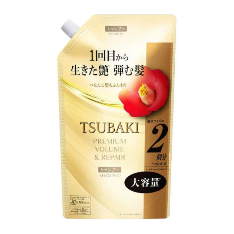 Tsubaki Volume & Repair shampoo o balsamo ricarica 600 ml