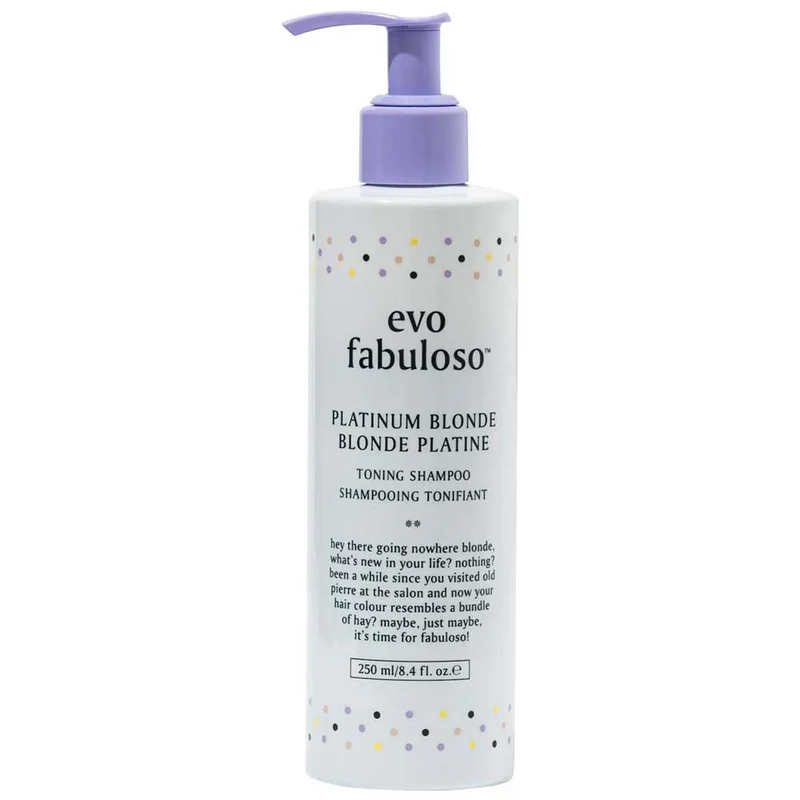 Fabuloso Platinum Blonde Toning Shampoo 250ml