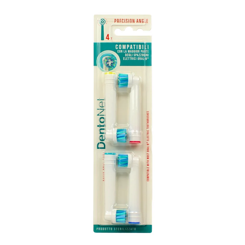 DENTONET - Ricambi spazzolini elettrici EB20 - 4 pezzi