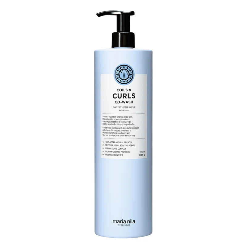 Coils & Curls Co Wash 1L