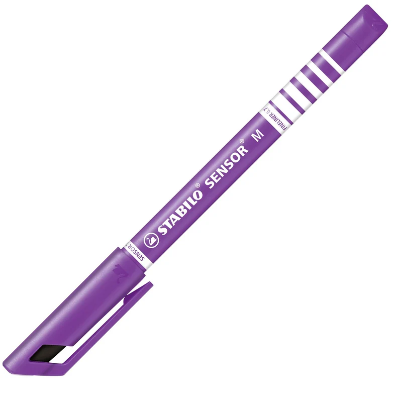 Fineliner con punta ammortizzata - STABILO SENSOR M - Tratto Medio (0,7 mm) - Lilla