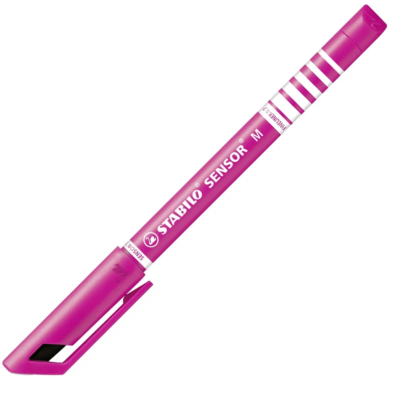 Fineliner con punta ammortizzata - STABILO SENSOR M - Tratto Medio (0,7 mm) - Rosa