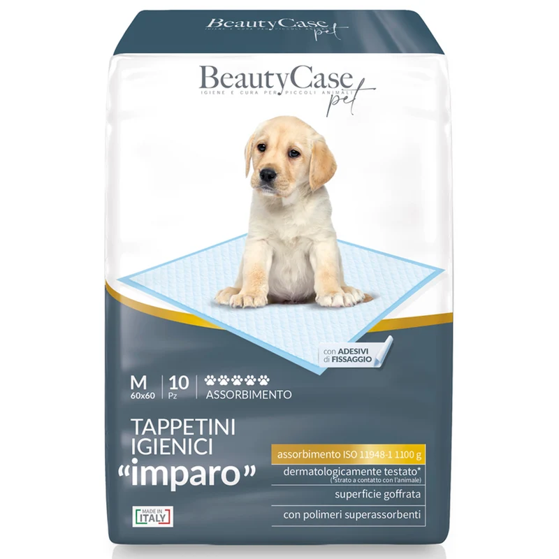 Beautycase - Tappetini Igienici "Imparo" Per Animali - 10 Pezzi
